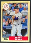 2017 Topps Aaron Judge 1987 RC Rookie #87-177 Yankees