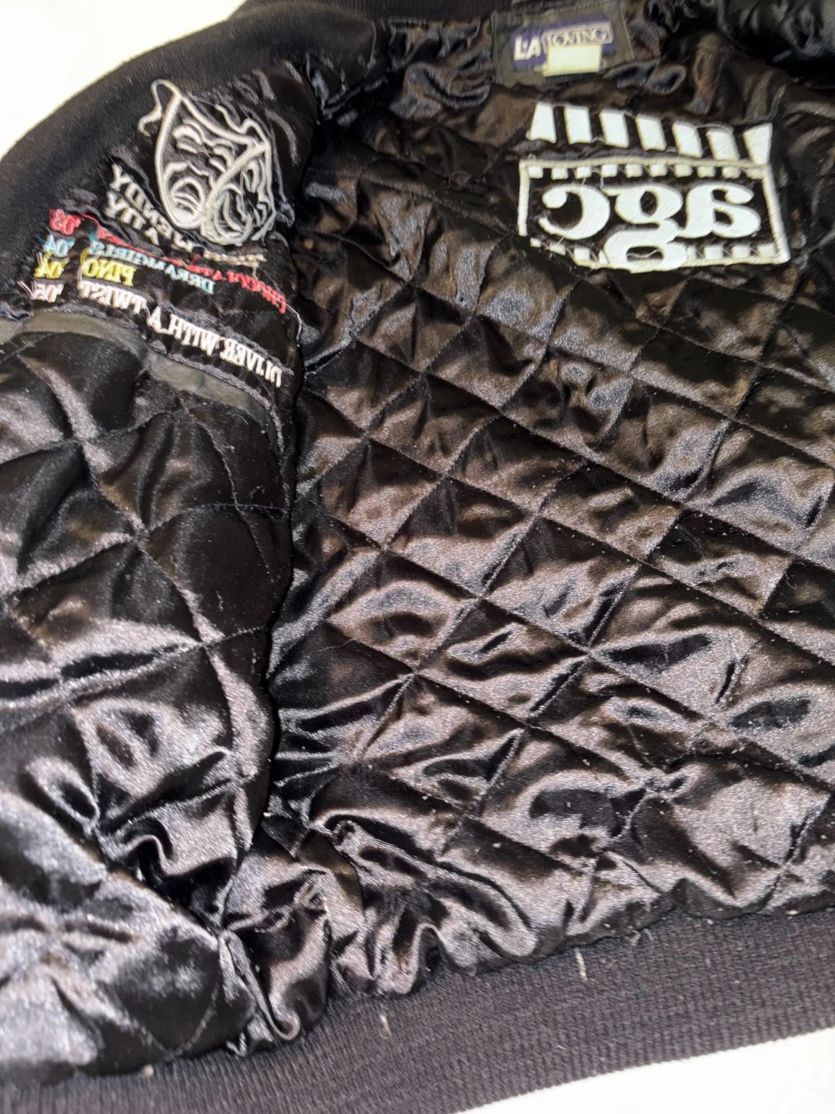 Vintage LA Towing Theater Production Varsity Jacket - product detail image 11