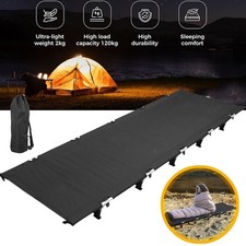 Feldbett Leichtes Campingliege Klappbar Campingbett Reisebett für Camping Zelten