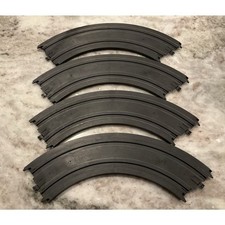 Tyco 9"R 1/4 Circle No B-5831 Slot car track lot of 4 Vintage