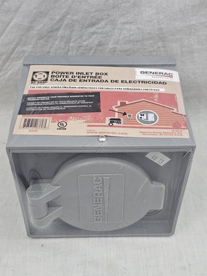 #ad #ad NEW GENERAC POWER INLET BOX 6339 Reliance Controls 20 Amp Power Flip lid $29.00