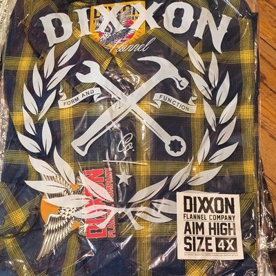 Dixon Flannel Company Aim High 4XL Regular Men's Long Sleeve