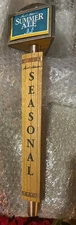 SAM ADAMS SEASONAL SUMMER ALE TAP HANDLE MULTIPLE SIDED WOODEN STYLE