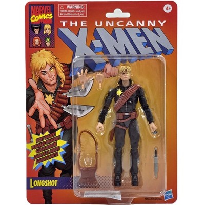 LONGSHOT FIGURE X-MEN THE UNCANNY MARVEL COMICS HASBRO LEGENDS RETRO COLLECTION