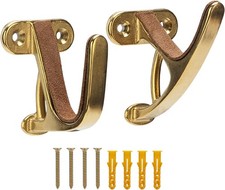 Gun Rack Wall Mount with Felt Wall Horizontal Metal Heavy Duty Gun Hooks for ...