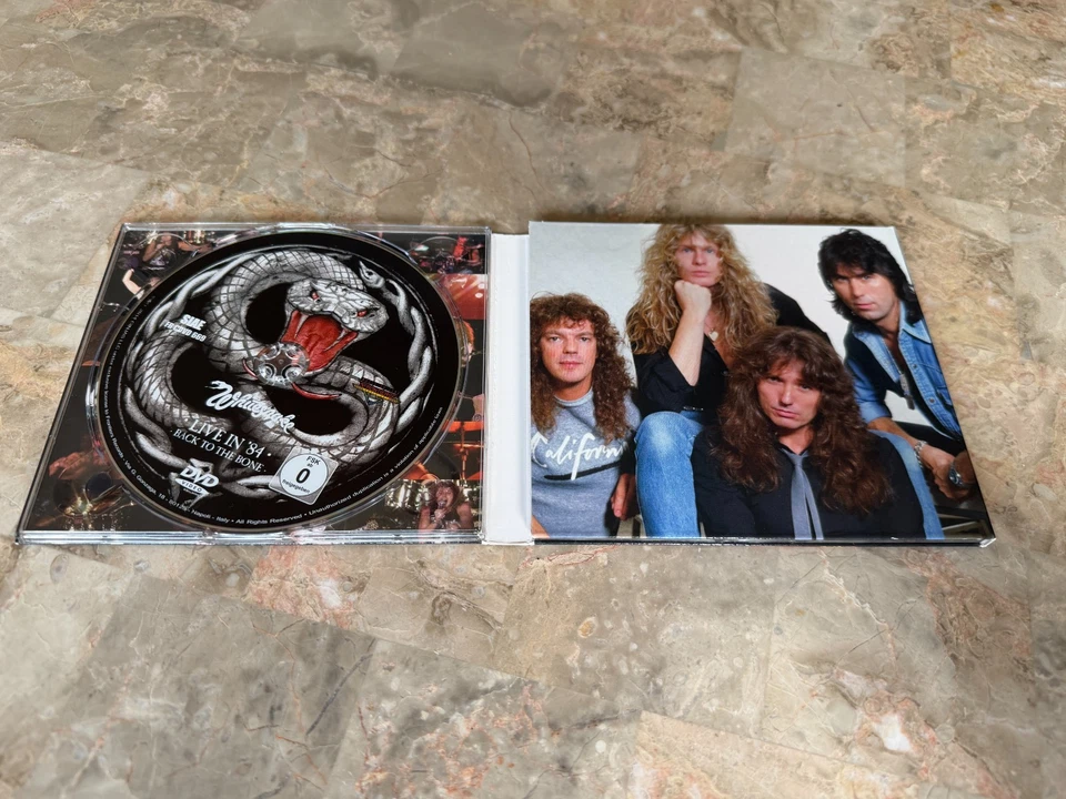Whitesnake ‎– Live In '84: Back To The Bone CD DVD 2 disc set - Image 2 of 4