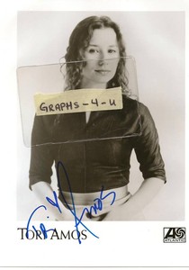 Tori Amos Autograph 8x10 Photo Signed Ebay