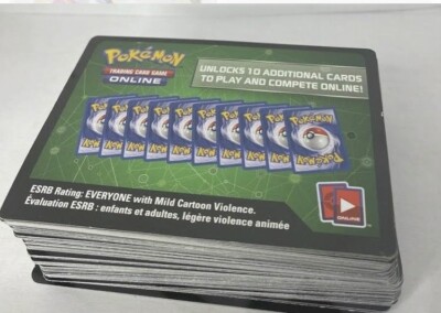 pokemon trading card game online qr codes 100 Online QR Codes OFFICIAL Pokemon TCG: