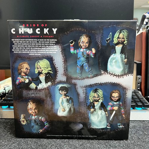 NECA Bride of Chucky Ultimate Chucky Tiffany Collectible Figure Set - Picture 3 of 12