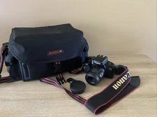 Canon EOS 700 35mm SLR Film Camera with 35-80mm Lens And Case