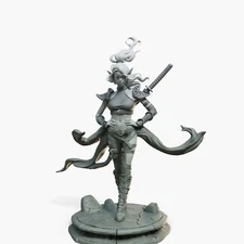 Lyra by Female Miniatures | D&D | DnD | Pinup | Print on Demand