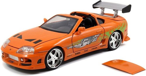 1995 TOYOTA SUPRA , FAST AND FURIOUS, ORANGE - JADA JAD97168 1/24 - Picture 2 of 5