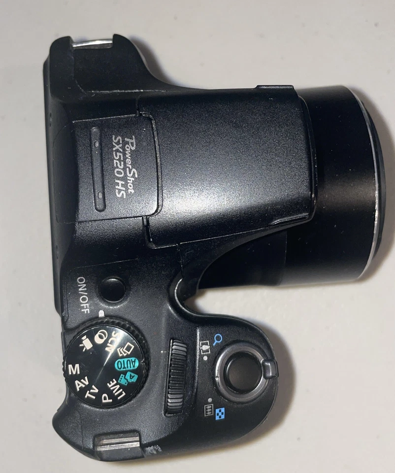 佳能 PowerShot SX520 HS 1600 万像素 数码相机 带电池 无记忆卡 * 阅读 * * — 第 2/4 张图片