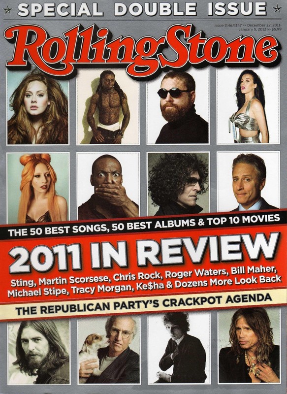 Rolling Stone Magazine - 22 December 2011 - Special Double Issue, 2011 In Review