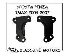 2 SPOSTA PINZA ANTERIORI TMAX 2004 2005 2006 2007 YAMAHA T MAX T-MAX PIASTRA
