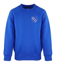 Inbetweeners School Sweatshirt Costume Fancy Dress Embroidered Logo Up to 5XL