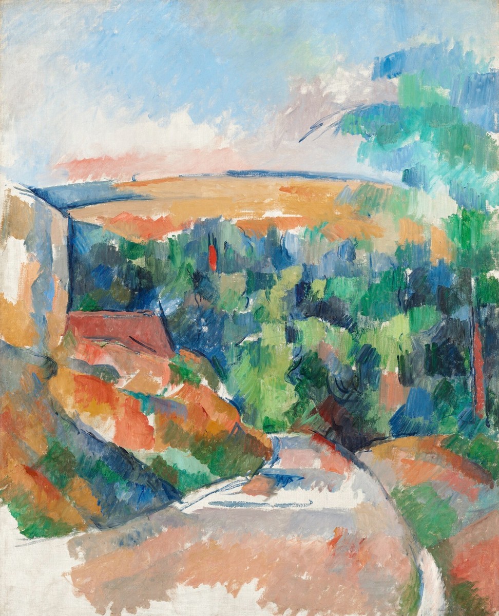 12562.Room Wall Poster.Interior art design.Paul Cezanne painting