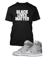 Men Black Lives Matter BLM I Can't Breathe Black History J1 Tee Pro Club  Shaka
