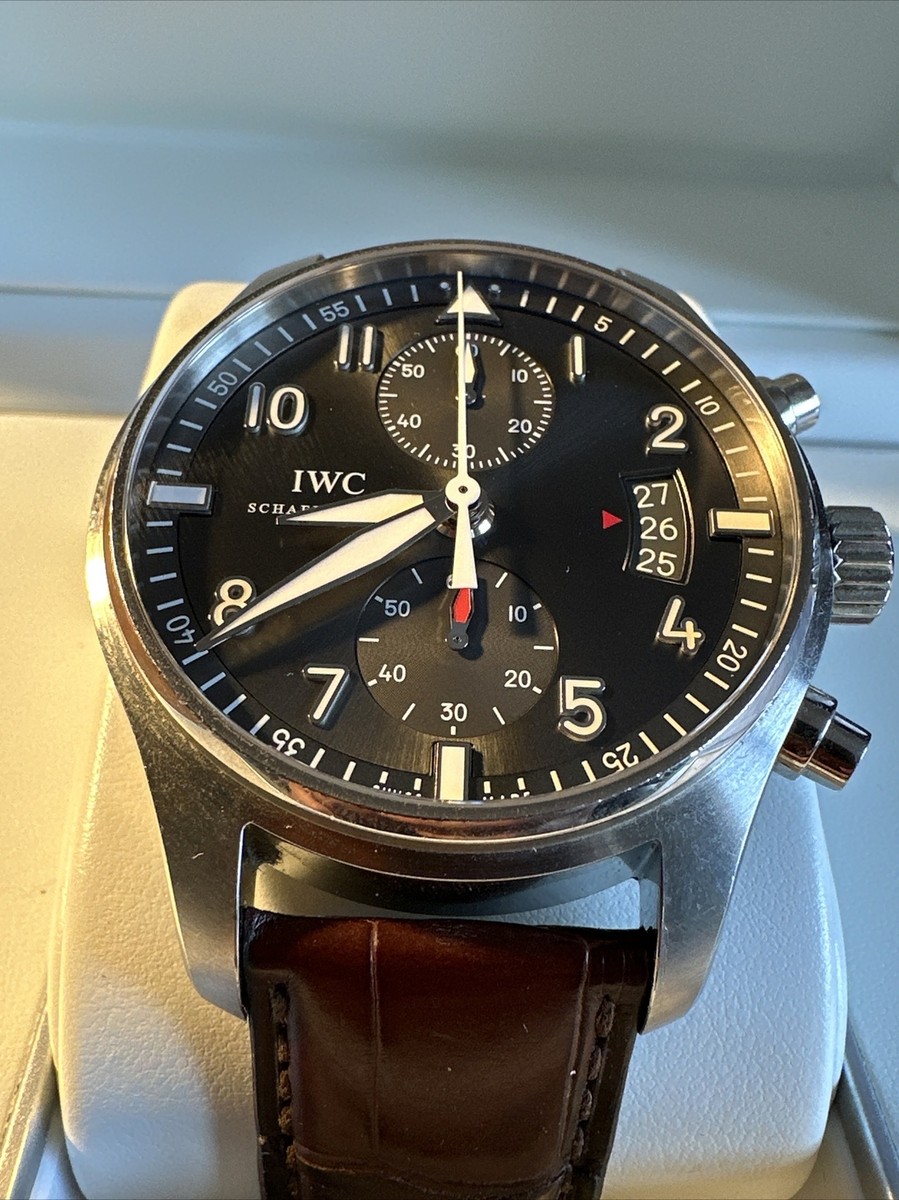 IWC Pilot Spitfire Chronograph Automatic Watch IW387802 UK