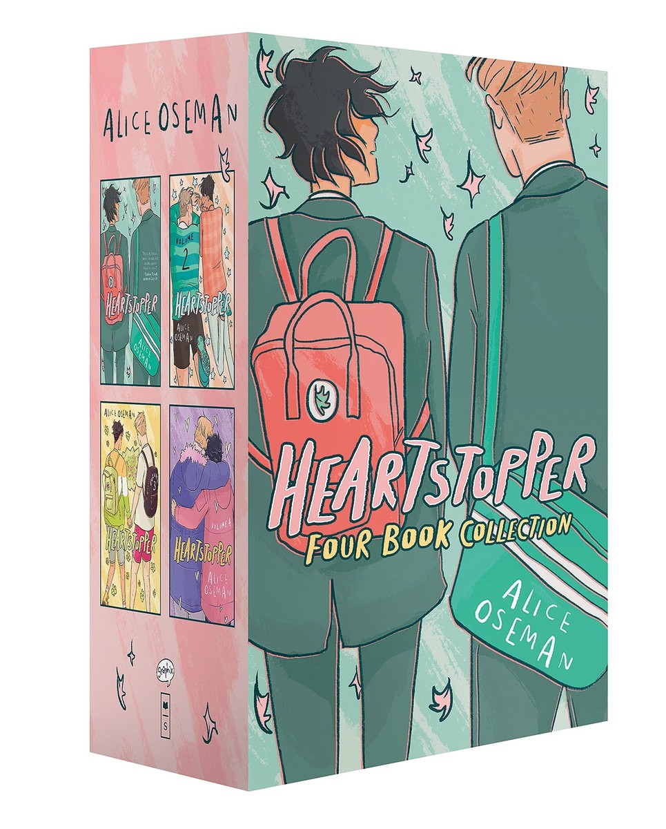 Heartstopper #1-4 Box Set [Paperback] Oseman, Alice 9781338890563