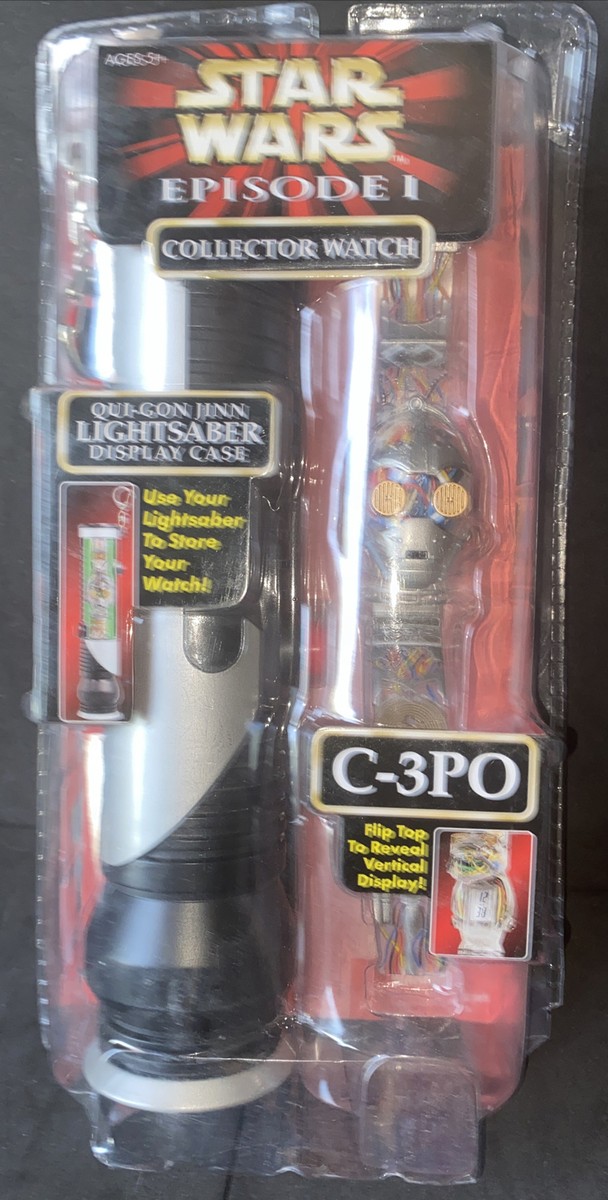 1999 Star Wars Episode I C-3po Collector Watch and