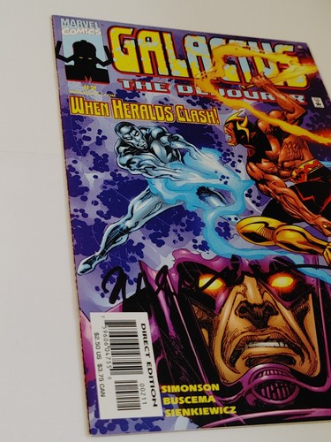 Galactus the Devourer #2 Signed by Bill Sienkiewicz (Marvel Comics 1999) VF+ - Picture 6 of 15