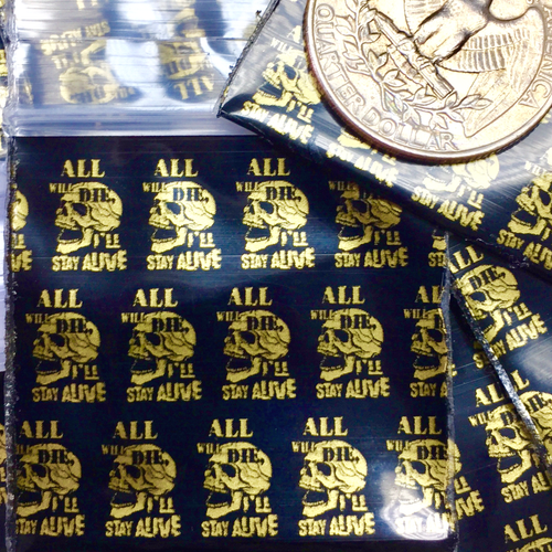 BaggiesSince1987 - 1515 Borse Design Zip 100 PZ TESCHIO in ORO 1,5", LEGGI DETTAGLI - Foto 6 di 13