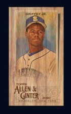 [DIGITAL CARD] TOPPS BUNT 20 KEN GRIFFEY JR. - ALLEN & GINTER MINI WOOD BASE M’s
