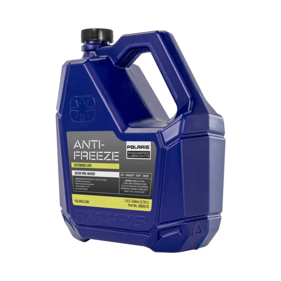Polaris Snowmobile ATV/UTV OEM 50/50 Premix Antifreeze Coolant 1 Gallon, 2880513 - Image 2 of 4