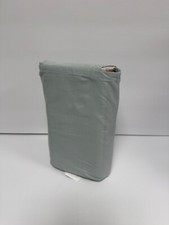 NWOP Threshold Twin Ultra Soft 300 Thread Count Flat Sheet Light Blue OEKO-TEX