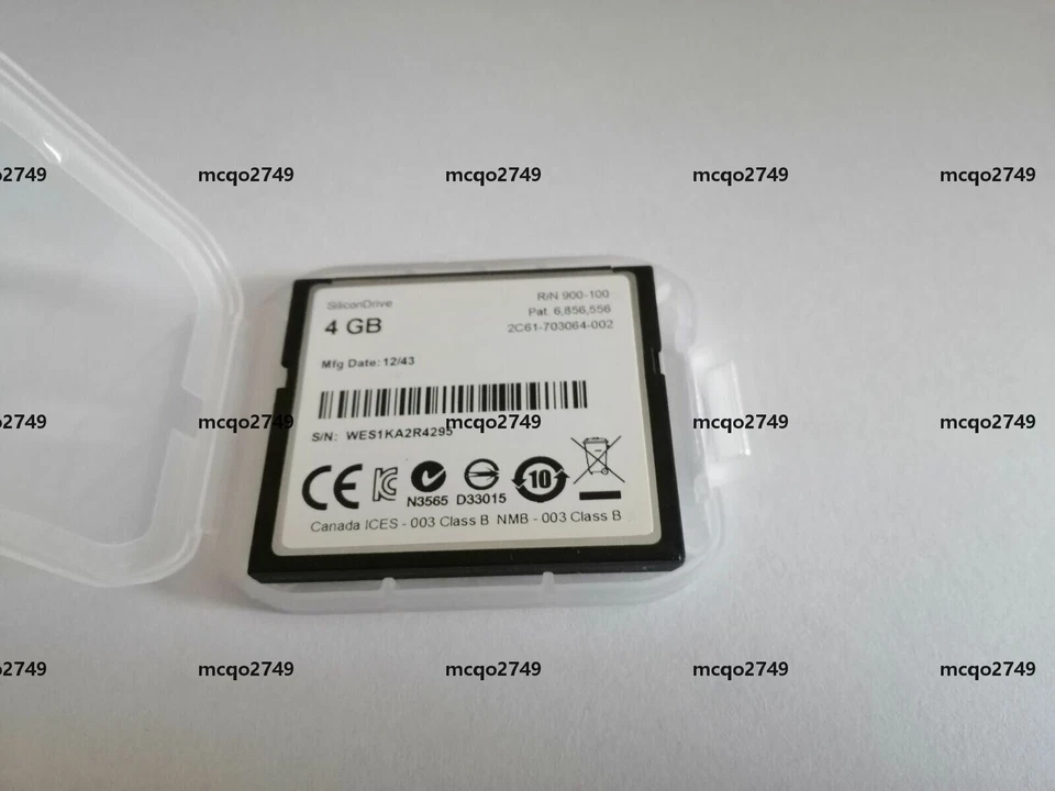 WD SiliconDrive 4GB PATA CF WD CF Card SSD-C04G-3800 - Image 2 of 2