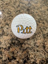 LOGO GOLF BALL-ORIGINAL 1973-1997 PITTSBURGH UNIVERSITY LOGO-OLDER LOGO   