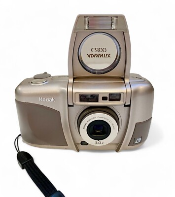 Kodak Advantix C800 Zoom APS Point Shoot Film Camera Tested