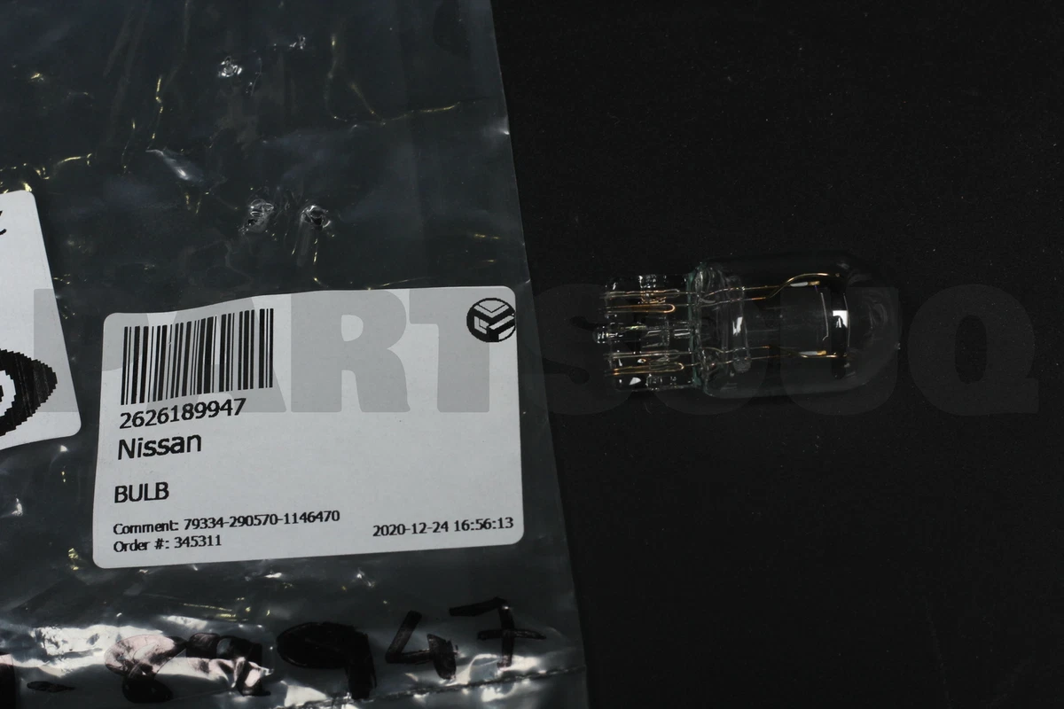 2626189947 Genuine Nissan BULB 26261-89947 | eBay