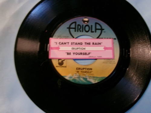 Eruption-I Can't Stand the Rain / Be Yourself-45 RPM EX - Picture 2 of 2