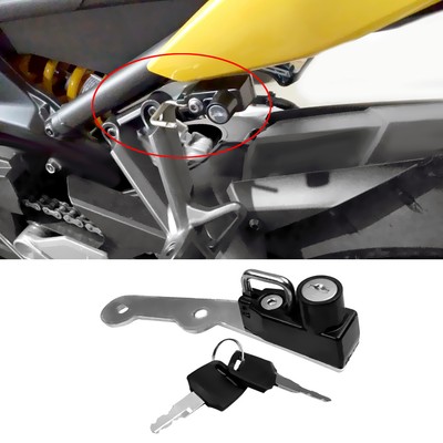 BarBaren Anti-Theft Helmet lock Motorcycle For Yamaha MT-09 13-17 FZ-09 13-17 FJ-09 13-17 XSR900 15-16