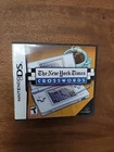 New York Times Crosswords (Nintendo DS, 2007) CIB