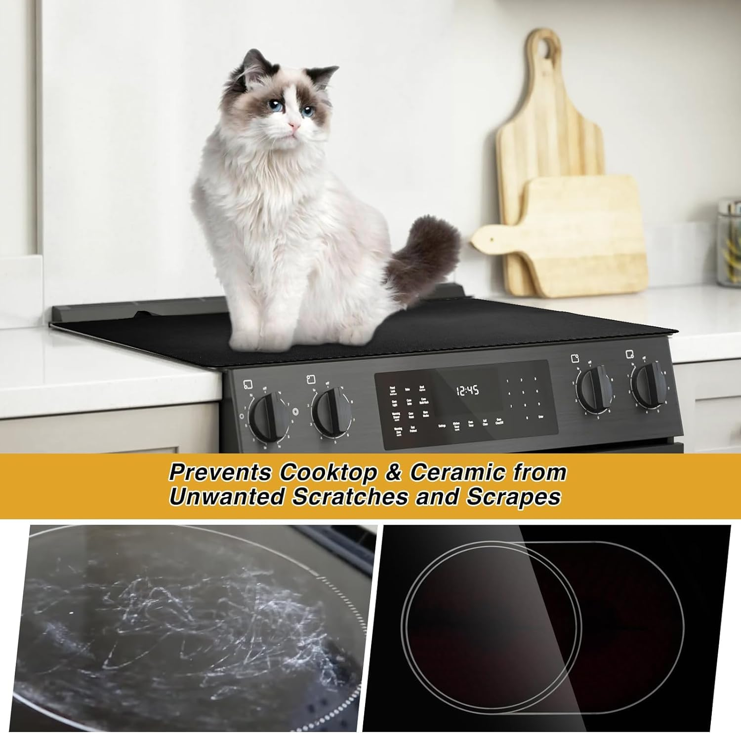 Hob Cover 78X52Cm, Electric Hob Covers, Ceramic Hob Covers, Induction