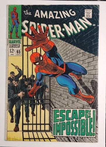 Amazing Spider-Man #65  VG-FINE 5.0 Prison. G. Goblin, Foggy Nelson app HOT🔥KEY