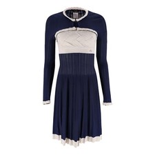 Chanel Haltered Dress & Bolero Cardigan Set