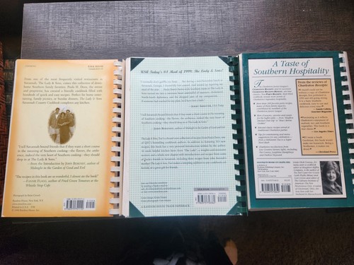 THE LADY AND SONS 1998 PAULA DEEN AND SECOND EDITION AND CHARLESTON JR LEAGUE - Picture 2 of 8