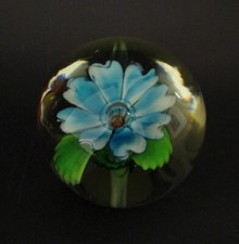 ✅ SPLENDIDO ANTICO FERMACARTE EPOCA 900 VETRO MURANO SOFFIATO ANTIQUE - 4578