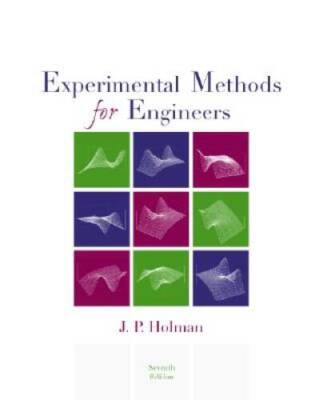 Experimental Methods for Engineers (McGraw-Hill Mechanical  - VERY GOOD
