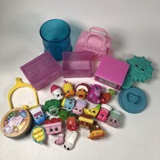 Shopkins Lot Of 29 Items Toys Assortment Variety Replacements Pretend Play