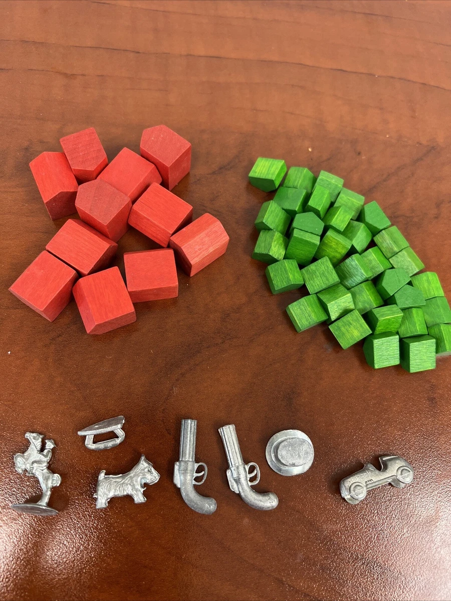Pièces De Rechange Monopoly City - 22 Bâtiments Rouges - Occasion - Livraison Gratuite