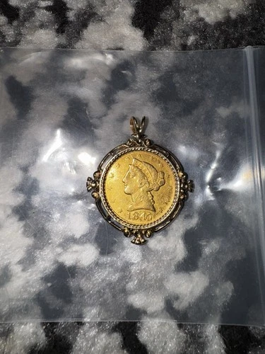 1847-P Liberty Half Eagle — photo from the most recent tracked eBay sale