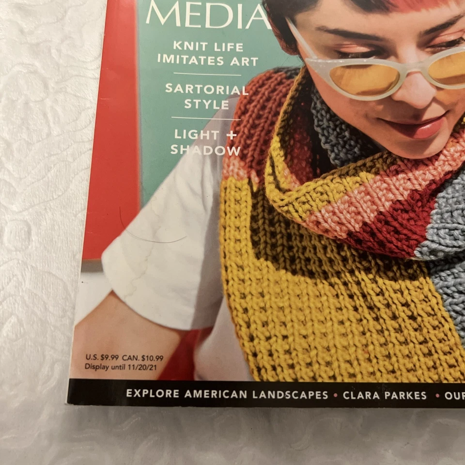 Vogue Knitting Magazine Fall 2021 Mixed Media Knit Life Sartorial Style - Image 4 of 4