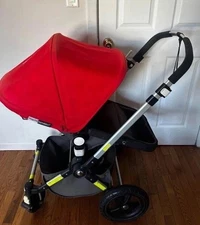 Bugaboo Cameleon 3 Red  Travel System Single Seat Stroller