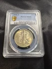 1945-S Walking Liberty Half Dollar PCGS MS65 Original Golden Toning