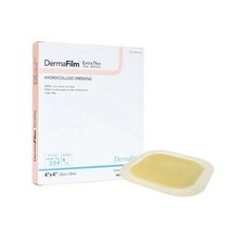 Thin Hydrocolloid Dressing Film Backing 4 X 4 Inch Squa